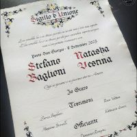 Charta nuptialis Vestina